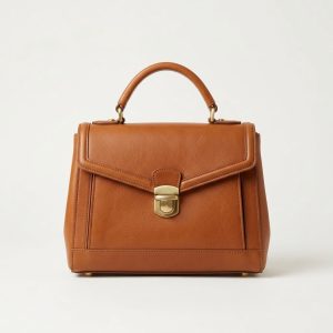 Structured Top-Handle Bag